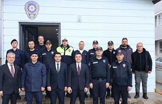 Karacasu’da tayini çıkan savcı ve mal müdürü...