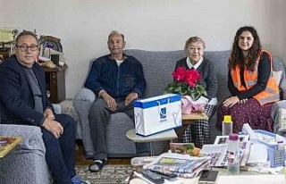 Kuşadası Belediyesi’nden engelli Osman amcaya...