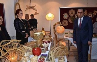 Şehit yakınları ve gazilerin el emeği ürünleri...