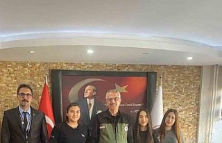 Sökeli öğrencilere ilçe tarımdan bilgilendirme