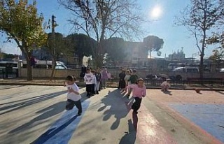 Aydın’da minikler, erken yaşta spor alışkanlığı...