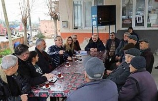 Başkan Tetik mahalle ziyaretlerini sürdürüyor