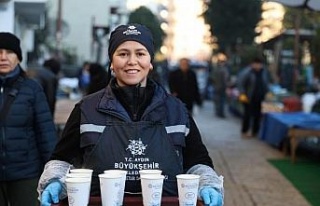 Büyükşehir’den soğuk günlerde sıcak hizmet