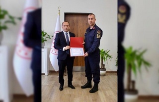 Çine Kaymakamı Erdoğan’dan jandarma personeline...