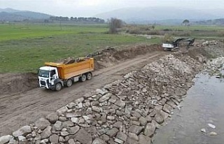 Çine Sulaması inşaatında çalışmalar sürüyor