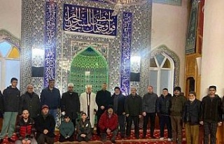 Evliya Çelebi Camii’nde sabah namazı buluşması...