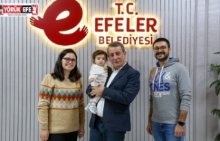 TEOMAN BEBEĞİN AİLESİNDEN BAŞKAN YETİŞKİN’E...