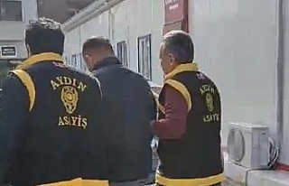Aydın’da 34 yıl 10 ay hapis cezası olan hükümlü...
