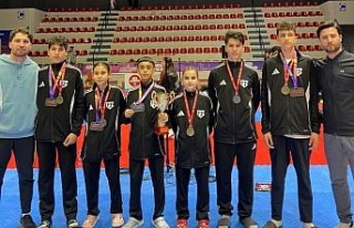 Aydınlı sporcular Arnavutluk’tan beş madalya...