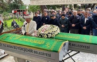 Bıçaklanarak öldürülen yaşlı çift son yolculuklarına...