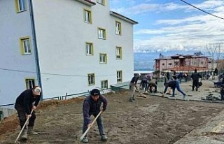 Bozdoğan’da okul çevresinde düzenlemeler devam...