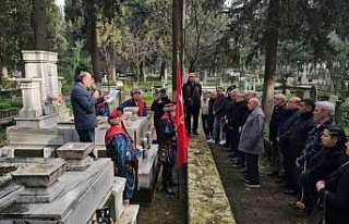 Demirci Mehmet Efe Nazilli’deki mezarı başında...