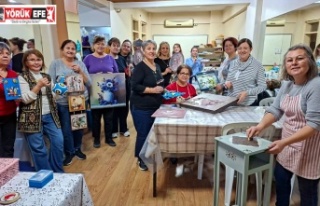 EFELER’DE KADINLAR ÜRETEREK GÜÇLENİYOR