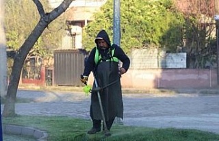 Nazilli Belediyesi temizlik çalışmalarına hız...