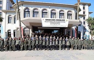 Orman ekiplerinin mesleki eğitim toplantısının...