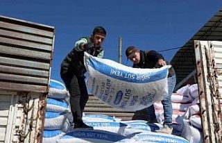 Aydın Büyükşehir’in yem desteği devam ediyor