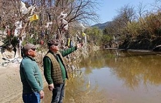 Aydın’ın içme suyunu karşılayacak Sarıçay’da...