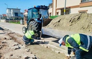 Didim Belediyesi Akbük’te saha çalışmalarını...