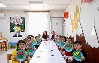 Didim’de miniklerden Kadınlar Günü’ne renkli...