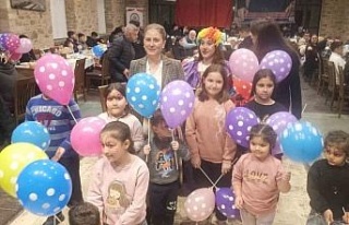 Kaymakam Kan, öksüz ve yetimlerle iftarda buluştu