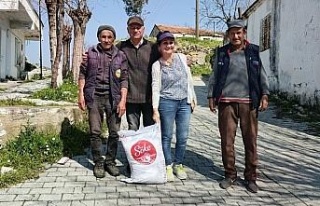 Leyleği ilk görene 1 çuval un kampanyası tamamlandı