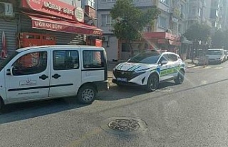 Ticari araçla çarpışan motosiklet sürücüsü...