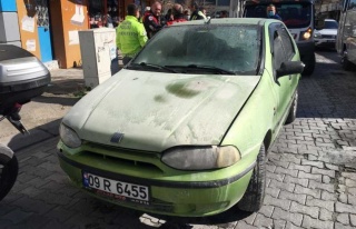 Aydın’Da Otomobil Yangını 