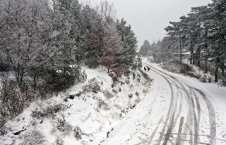 Aydın’In Uludağ’I Beyaz Örtü İle Kaplandı...