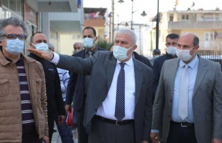 Başkan Atay Cemevi’Nde İncelemelerde Bulundu 