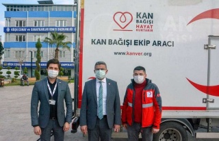 Başkan Güler Vatandaşları Kan Bağışına Davet...