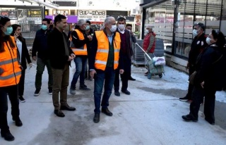 Başkan Günel, Turistik Çarşılardaki Çalışmaları...