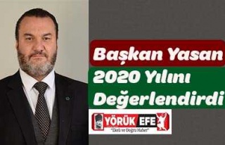 Başkan Yasan 2020 Yılını Değerlendirdi