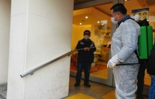 Büyükşehir Belediyesi’Nden Nazilli’De Dezenfekte...