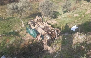 Cip Şarampole Devrildi: 1 Yaralı 