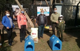 Doğa Koruma Sokak Hayvanlarını Unutmadı 