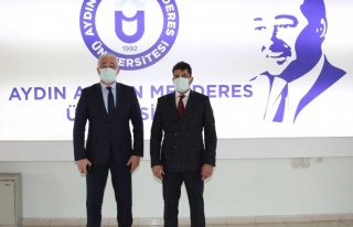 İl Emniyet Müdürü Ekici, Adü Rektörümü Aldemir...