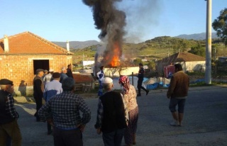 Karpuzlu’Da İkamet Yangını 