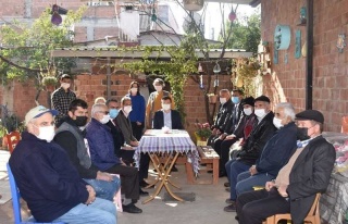 Kaymakam Şahin, Serçeköy Mahallesi Sakinleriyle...