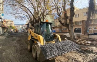 Kuşadası Çarşındaki Çalışmalar Sokağa Çıkma...
