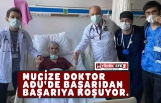 MUCİZE DOKTOR ADÜ'DE BAŞARIDAN BAŞARIYA KOŞUYOR....