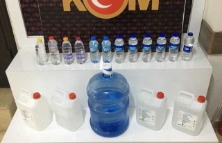 Pet Şişede Ev Yapımı Alkole Baskın 