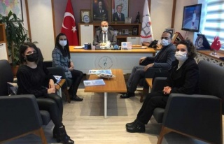 Proje Ekibi, İl Müdürü Okumuş’U Ziyaret Edip...