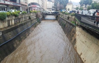 Tabakhane Deresi’Nde Sular Yükseldi 