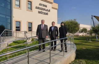Ukrayna Ankara Büyükelçisi Sybiha, Aydın Arkeoloji...