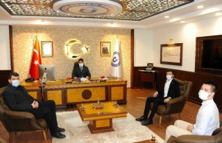 Üniak İl Temsilcisi Rektör Aldemir İle Görüştü...