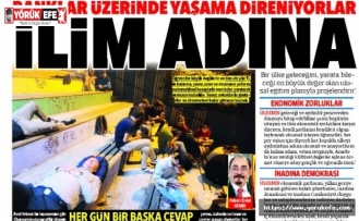 GELECEK ONLARLA AYDINLANACAK ONLAR İSE PARKLARDA BANKLAR ÜZERİNDE YAŞAMA DİRENİYORLAR İLİM ADINA