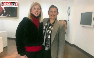 Başkan Çerçioğlu, Aydın Hayvan Hakları Eğitim Hareketi Derneği Başkanı Koç’u ağırladı