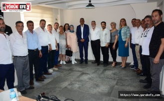 Aydın’a gelen Gelecek Partisi Genel Başkan Yardımcısı Kerim Rota, Aydın Büyükşehir Gazeteciler Cemiyeti’ni ziyaret etti.