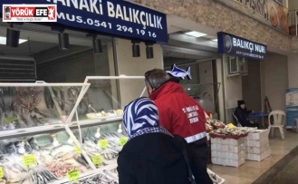 Didim’de balık satış noktaları denetlendi