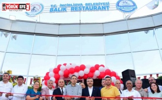 İncirliova Belediyesi Balık Restorantı hizmete açıldı